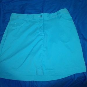 Ladies Skort Turquoise