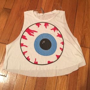 Eyeball crop top