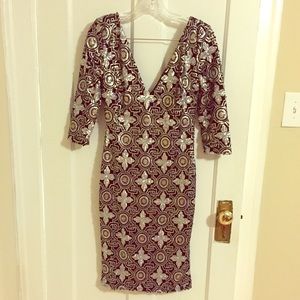 Holiday party sequin dress