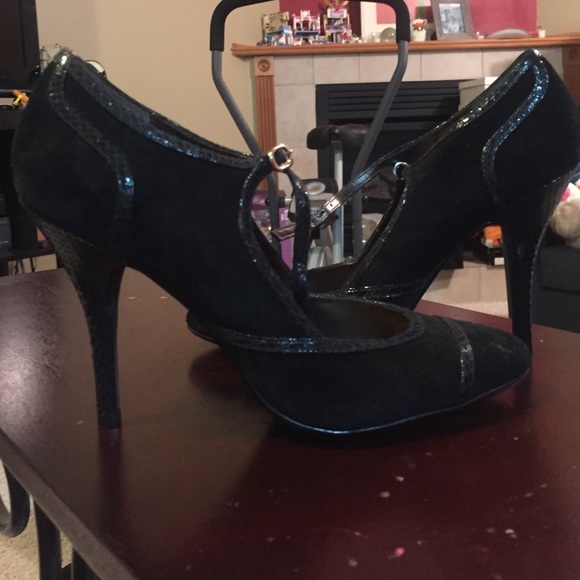 Black heels