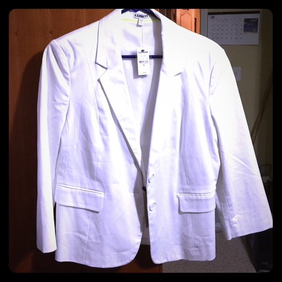 White Express Blazer