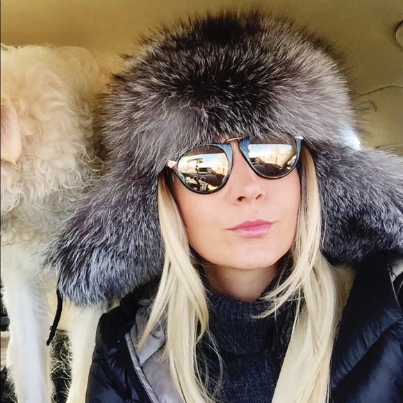 Russion style fur hat ( Ushanka)