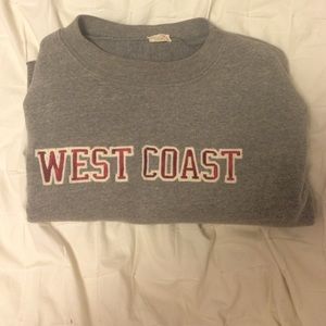 Brandy Melville cropped crewneck