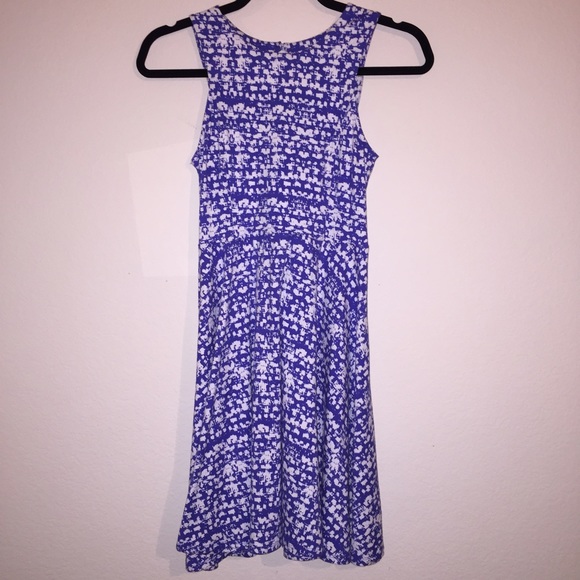 Blue and White Sundress