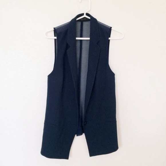 🚫SOLD Locally🚫Zara Mesh Back Vest - Picture 2 of 4