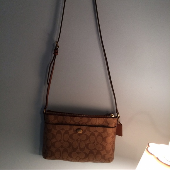 coach monogram crossbody