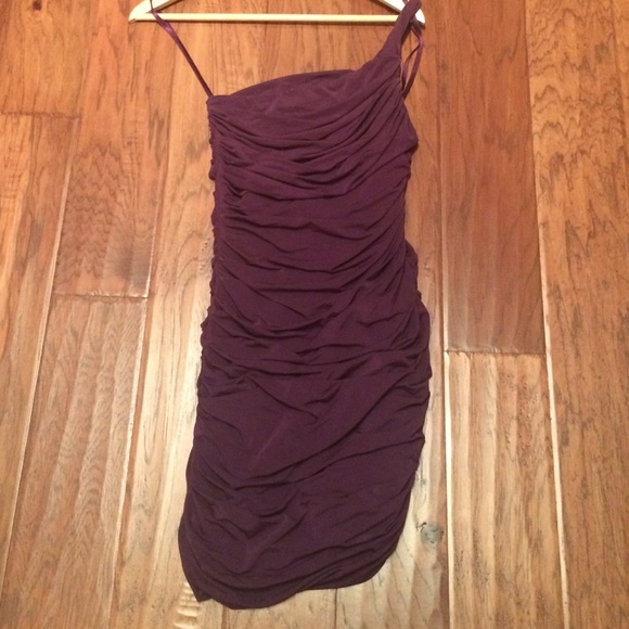 Bebe Purple Dress