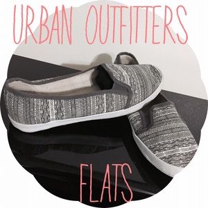 Urban Outfitters Grey Flats