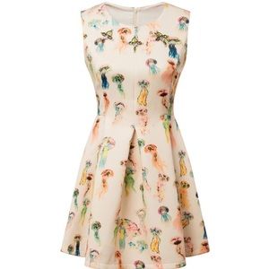 Romwe jellyfish dress size small