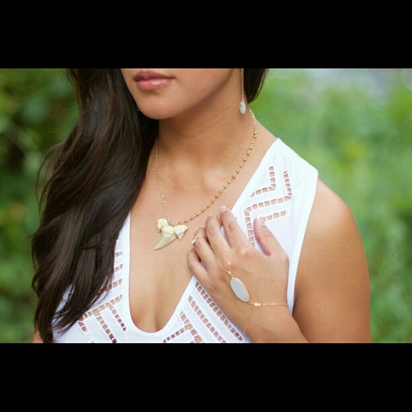 Shark tooth necklace