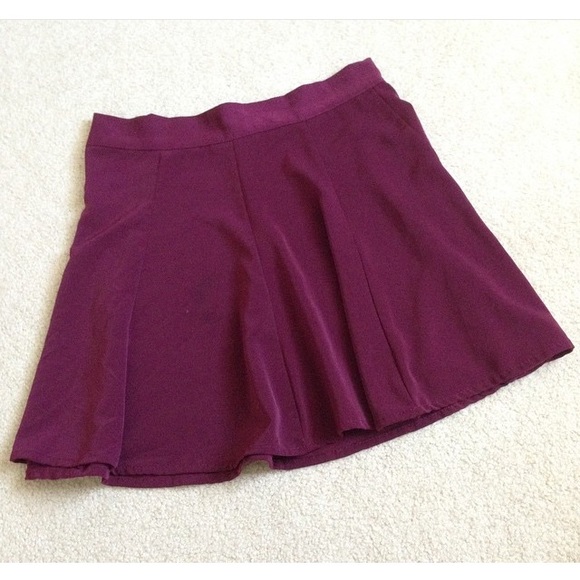 Maroon/Burgundy Glenna Skirt
