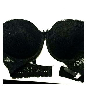 Adore Me Black Lace Bra