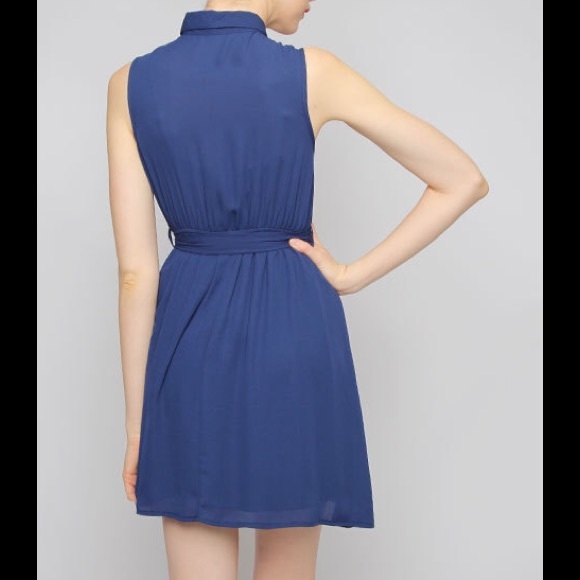 Laser cut ruffles dress - Picture 2 of 4