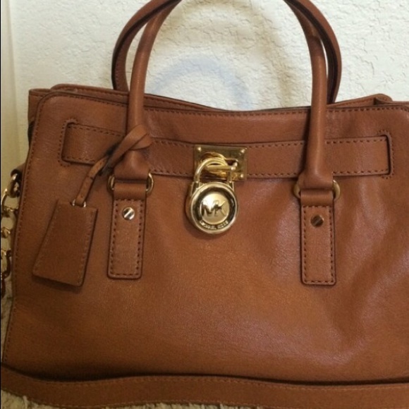 authentic michael Kors Hamilton satchel