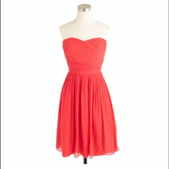 J Crew Coral Dress