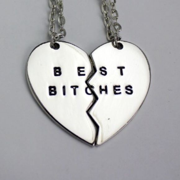 Jewelry - Set of 2. Best b**** necklace