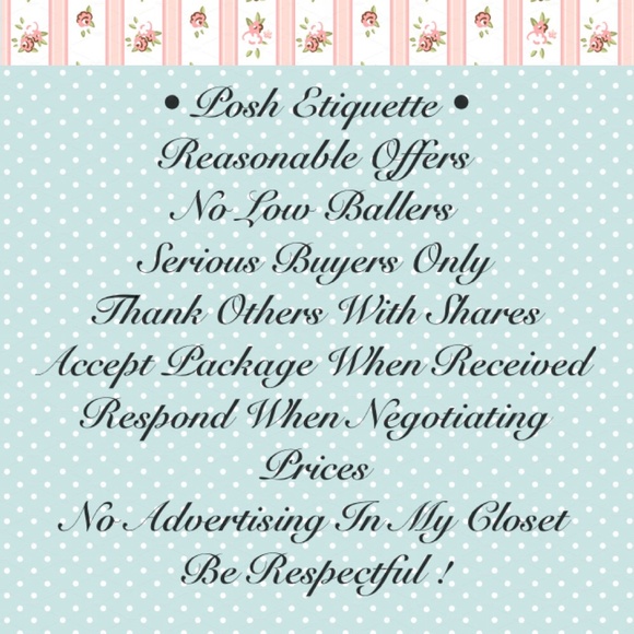 Other - • Posh Rules •