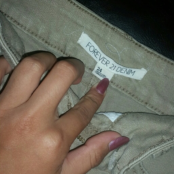 Forever 21 Khaki shorts