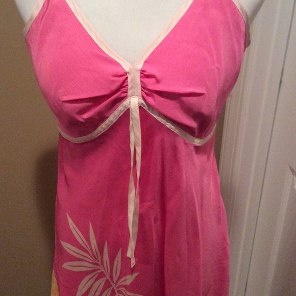 Awesome pink dress New with tags 100% silk - Picture 2 of 4