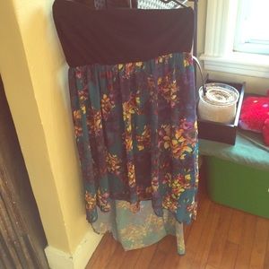 Size 18 strapless Torrid dress