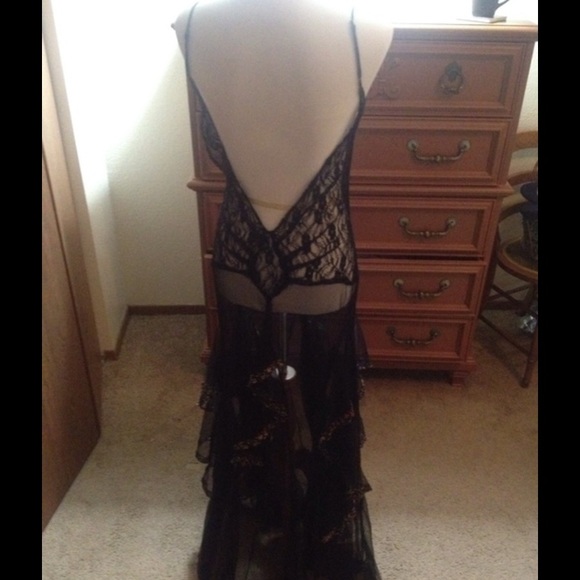 💟RARE💟 Intimately sheer/lace maxi slip dress - Picture 6 of 8