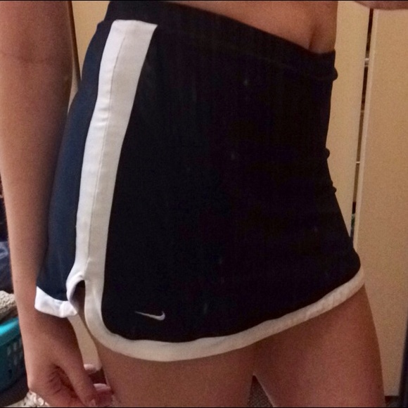 Nike Black and White Athletic Skort