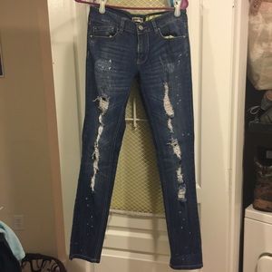 Distressed Skinny Jeans size 7
