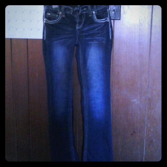 Amethyst flare leg jeans