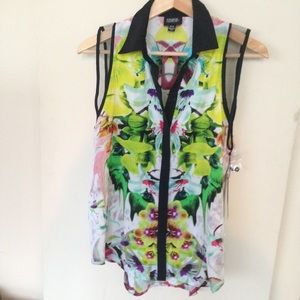 Prabal Gurung for Target Floral Print Mesh Trim