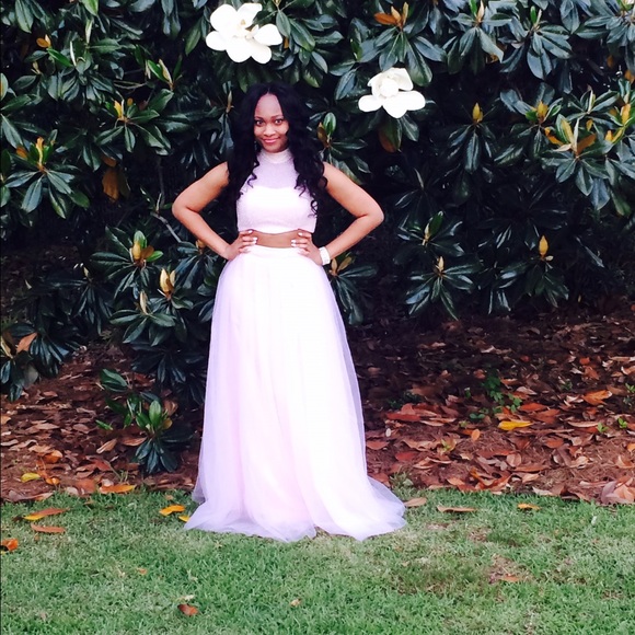 Two piece Prom dress