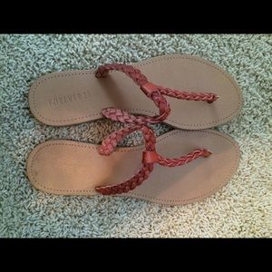 Brown Rope Sandal Flip Flops