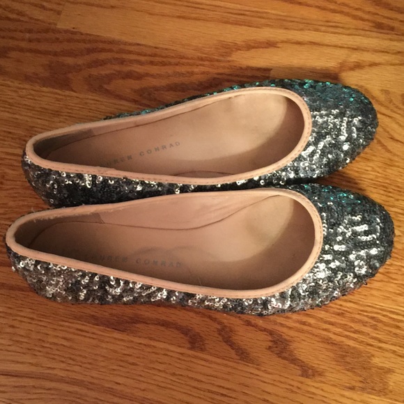 Lauren Conrad sparkle flats