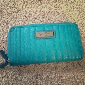 Jessica Simpson teal wallet