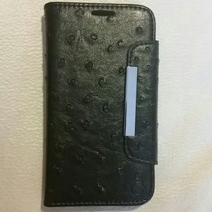Black Samsung galaxys5 case/wallet!