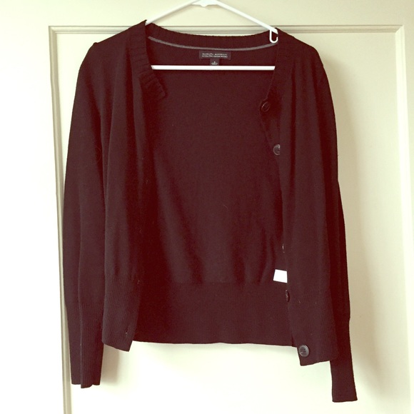 Black banana republic merino wool cardigan