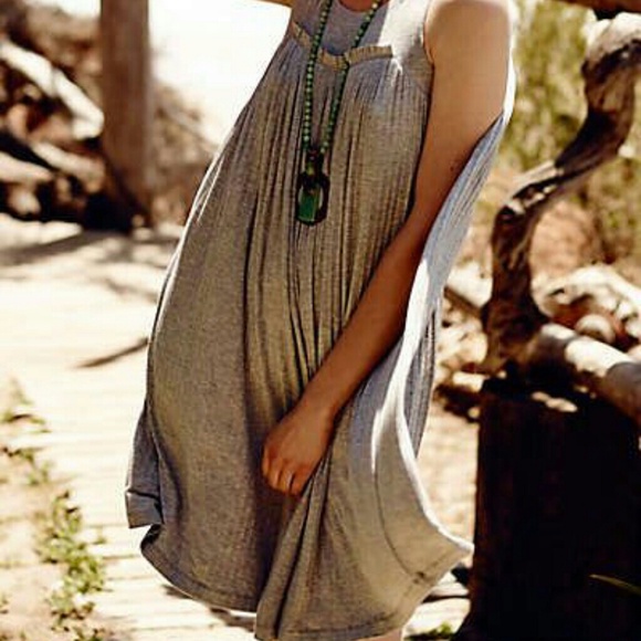 Anthropologie Dresses & Skirts - ISO Anrhropologie Solan swing dress grey