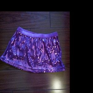 Girls sequin skirt