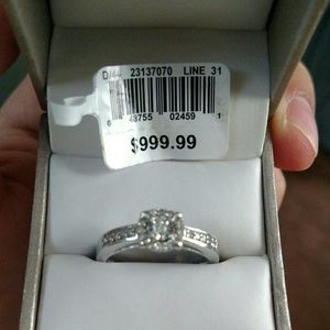 Promise or engagement ring