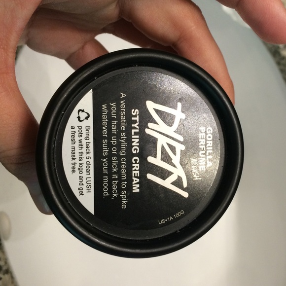 LUSH dirty styling cream