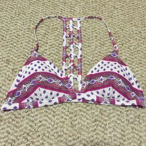 LA Hearts bikini top
