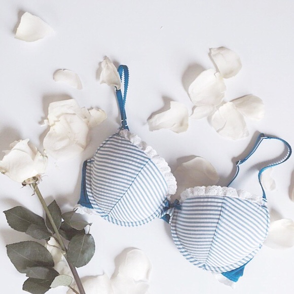 Seersucker  Bra