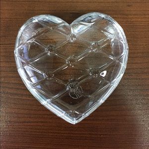Paperweight- heart shaped glass