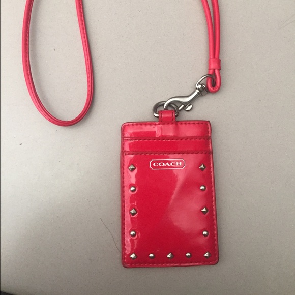 Coach lanyard