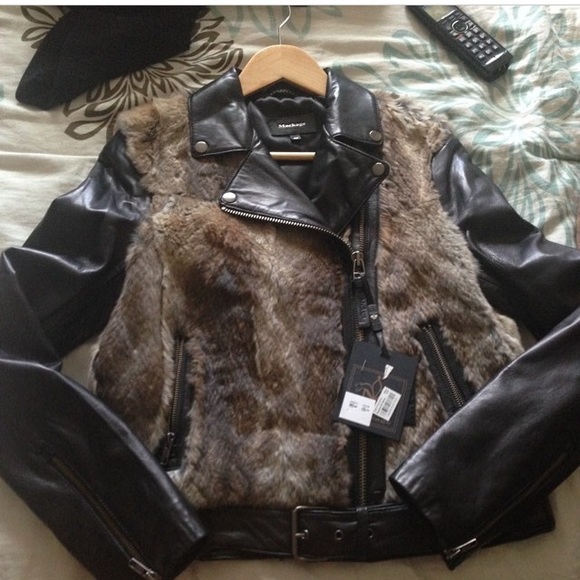mackage leather size Medium