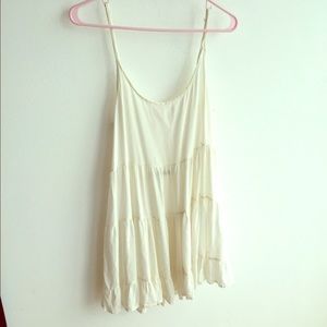 Brandy Melville, white dress, never been worn.