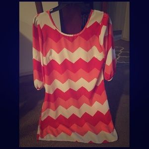 Boutique chevron dress
