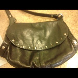 Lucky Brand small black leather purse