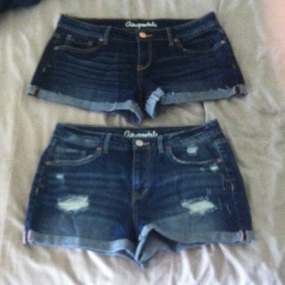 2 Aeropostale Shorty Shorts Size 8
