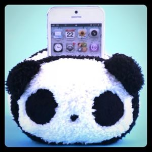 Cute panda phone holder