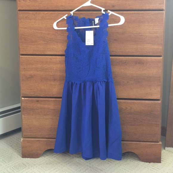 Divided by H&M Royal Blue Dress